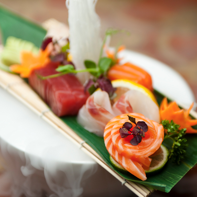 Sashimi platter at Kikoo Sushi